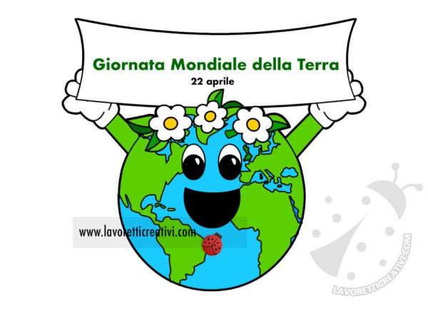 Slogan Sulla Giornata Della Terra Terra con fermacampioni Lavoretti Giornata della Terra - Lavoretti Creativi