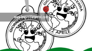 medaglie giornata terra disegno