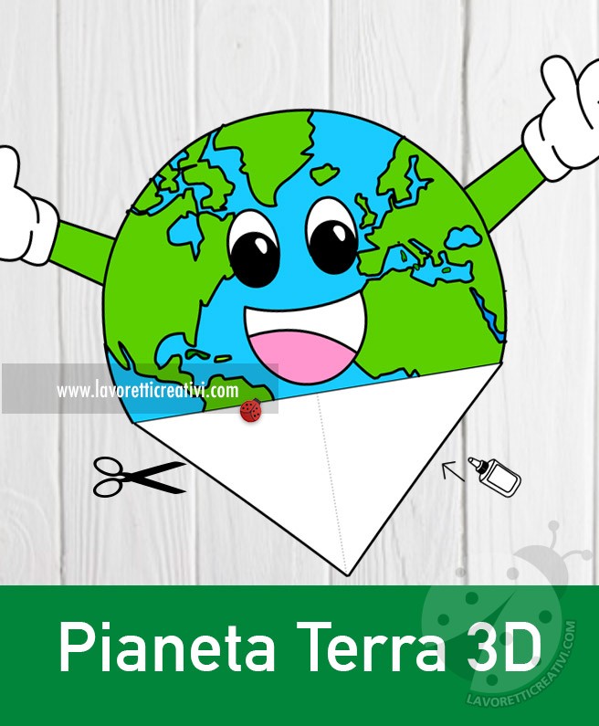 pianeta terra 3d