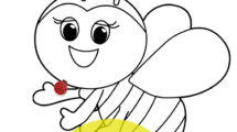 ape regina disegno