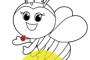 ape regina disegno