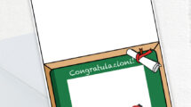 biglietto di congratulazioni