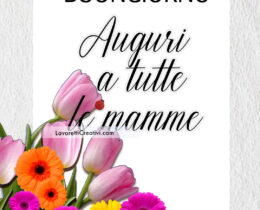 buongiorno festa della mamma
