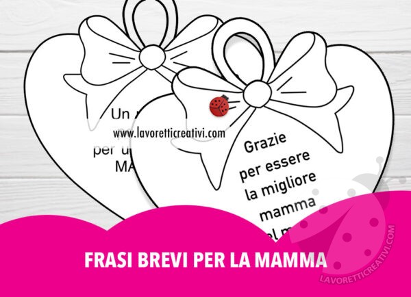 frasi brevi mamma