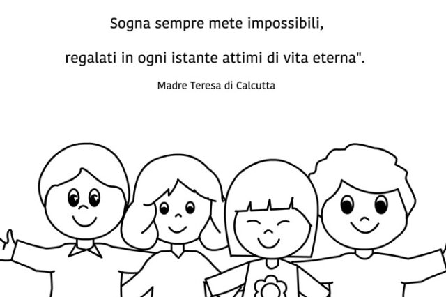Maestra e alunni disegno - Lavoretti Creativi