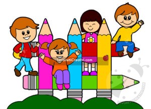 Bambini sulla staccionata