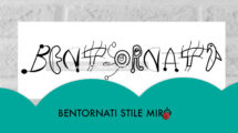 bentornati lettere stile miro