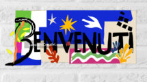 cartello benvenuti matisse