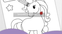 copertina quadernone unicorno