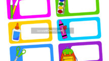 etichette quaderni scuola
