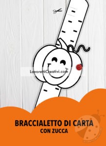 Bracciale con zucca per bambini