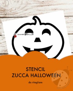 Stencil zucca Halloween