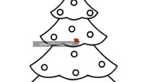 albero natale disegno bambini