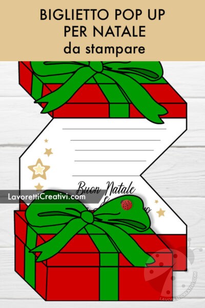 Biglietto con albero di Natale - Blog di… CreAttivamente…Lulù