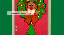decorazione porta Natale scuola primaria