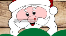 maschera babbo natale