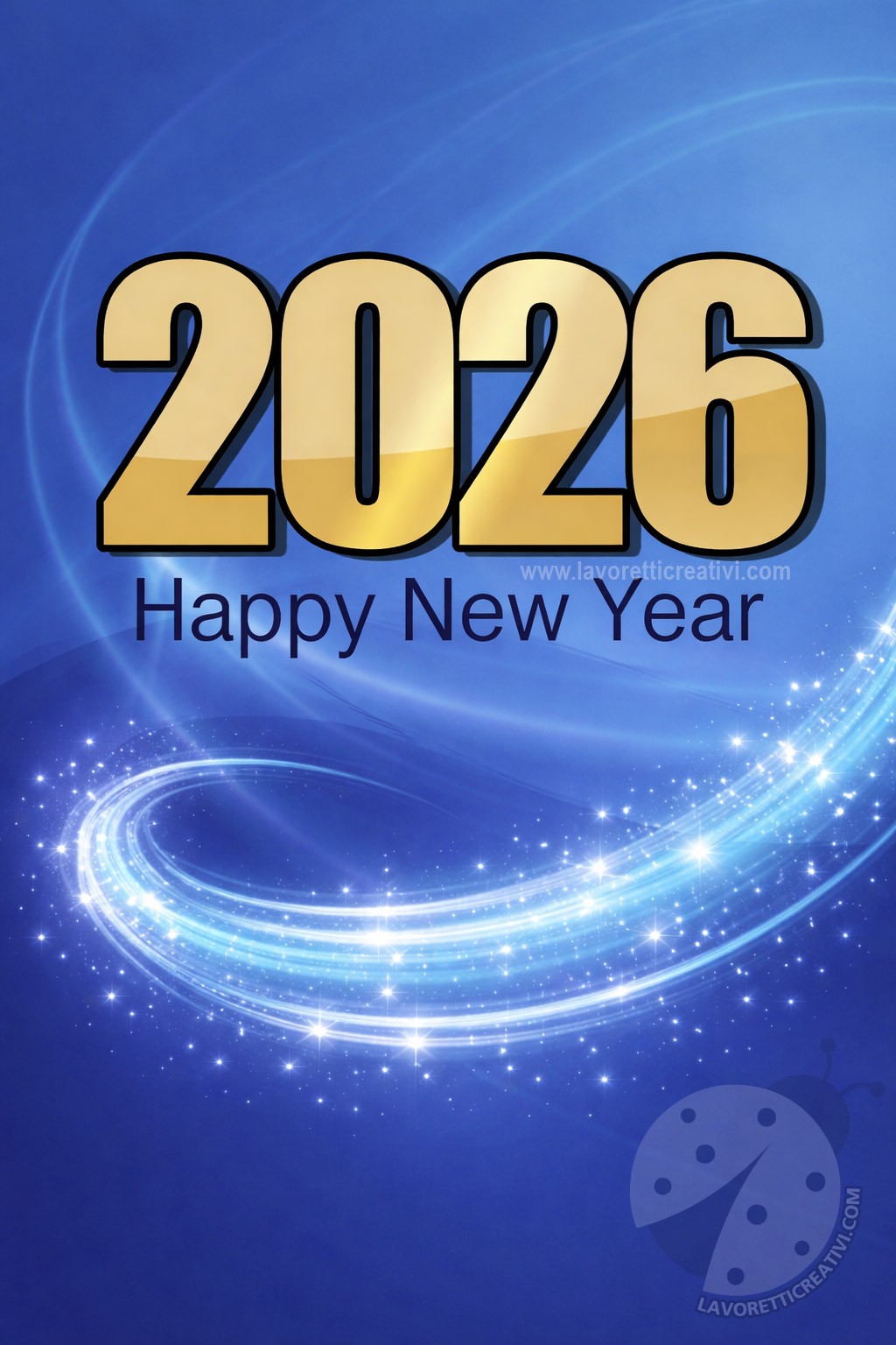 Cartoline di Capodanno per WhatsApp e Facebook 8 2026 new year image