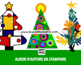 alberi autore da stampare