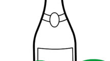 bottiglia di champagne