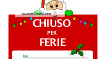 chiuso per ferie natalizie