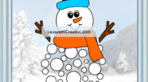 decorazione finestra stagione invernale