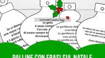 palline con frasi sul natale