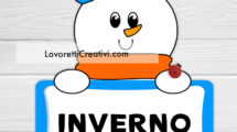 pupazzo neve inverno