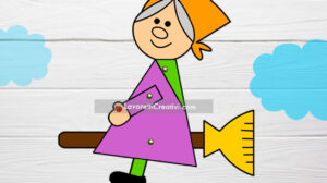 befana sulla scopa fermacampioni