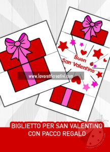 Biglietti San Valentino JOICEE - Confezione Da 30 Con