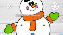 pupazzo neve marionetta