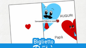 biglietto papa da stampare