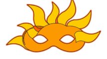 maschera sole