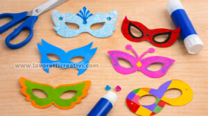 maschere carnevale per bambini fai da te