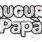 auguri papa con pattern