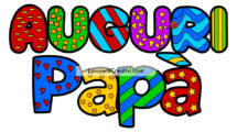 auguri papa pattern