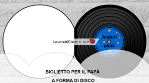 biglietto disco papa