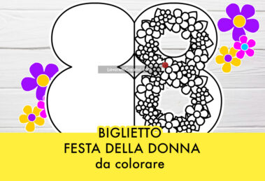 biglietto giornata della donna