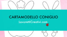 cartamodello coniglio gomma eva