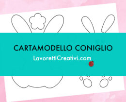 cartamodello coniglio gomma eva