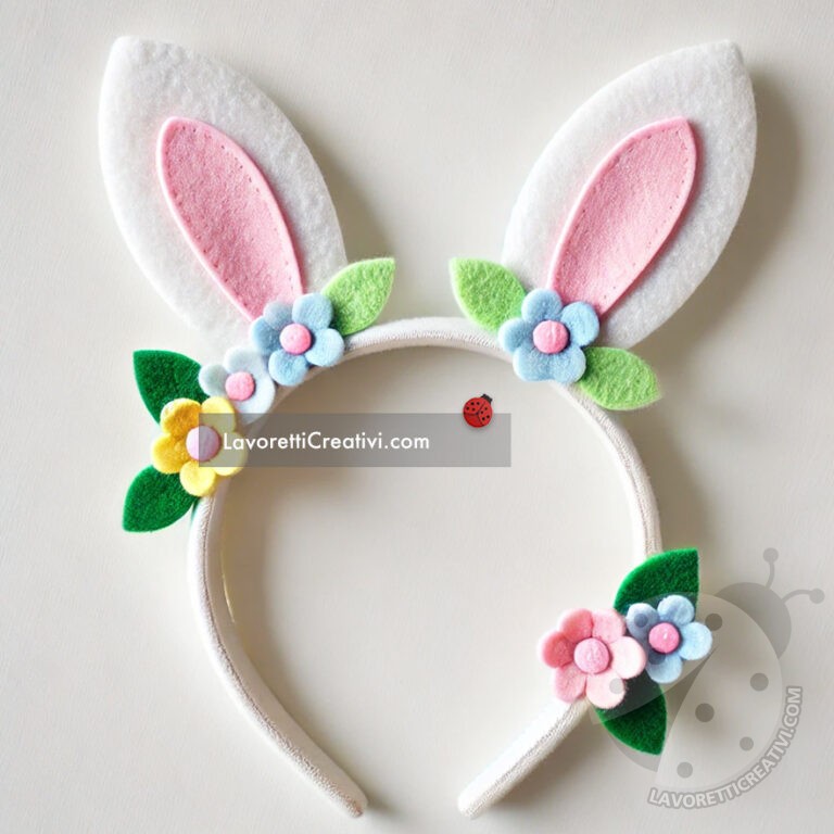 5 Cerchietti Luminosi Orecchie Da Coniglio - Multicolore, Per Feste E Carnevale - 5