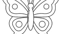 sagoma farfalla