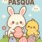 auguri di pasqua kawaii