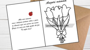 biglietto mamma dedica