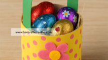 cestino porta ovetti pasqua
