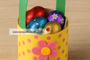 cestino porta ovetti pasqua