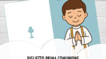 biglietto prima comunione