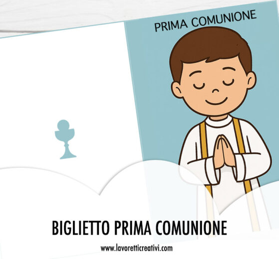 Biglietto Prima Comunione 8 biglietto prima comunione