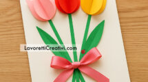 biglietto tulipani 3d