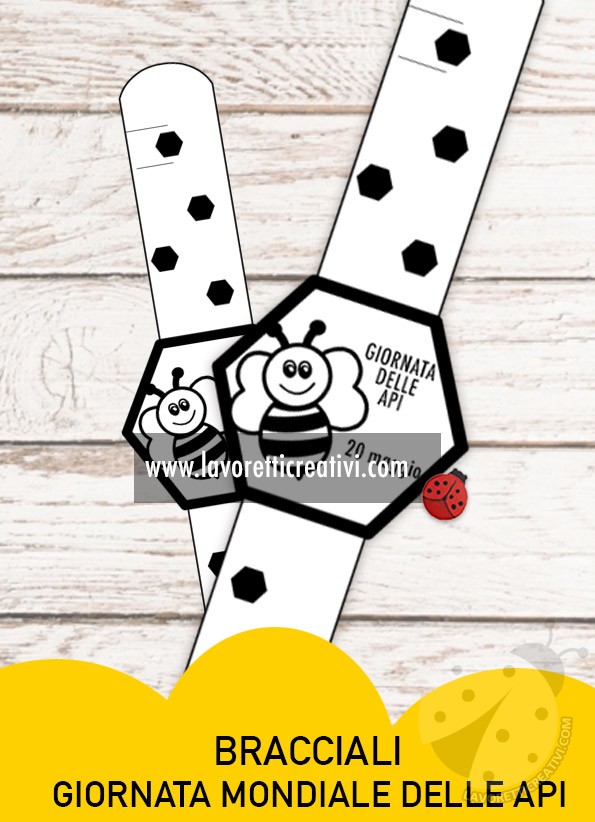 bracciali giornata delle api