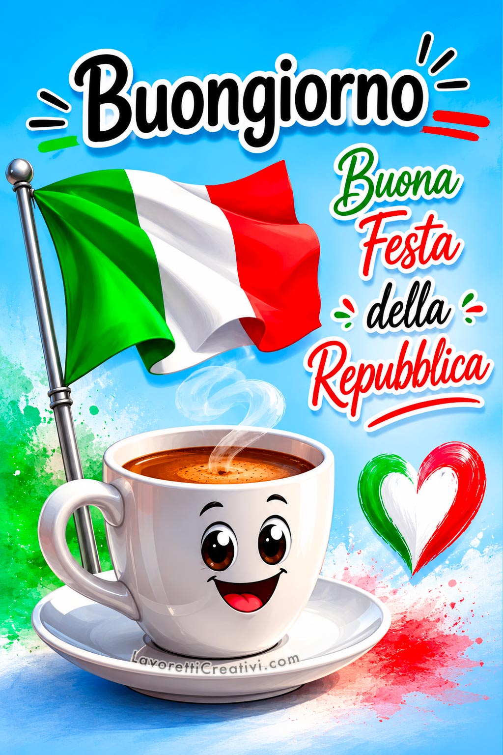 buongiorno buona festa della repubblica